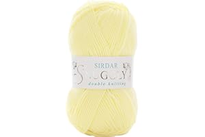 Sirdar Snuggly DK Double Knitting, Lemon (252), 50g