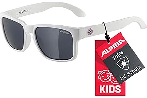 ‎ALPINA ALPINA MITZO - Verspiegelte Sonnenbrille für Kinder und Jugendliche, besonders bruchsicher für alle Abenteuer, mit UV-A-, B- & -C-Schutz