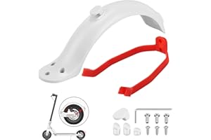 OUXI Garde Boue Arrière pour Trottinette Electrique Xiaomi M365/M365 Pro,avec Support de Garde-Boue arrière,Outils et Visserie, Accessoire de Remplacement de Scooter électrique Xiaomi