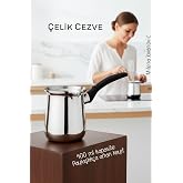Transformacion &Ccedil;elik Cezve 400 Ml - S&uuml;t Ve Kahve Cezvesi Paslanmaz &Ccedil;elik, 719644