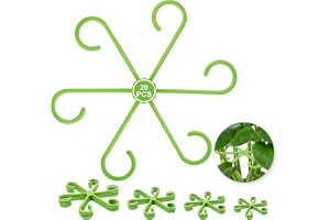 UCLEVER 20 st växtstamstöd, 4 storlekar unik design Monstera växtstöd för blomstrande tillväxt, kombinationer inomhusväxter t