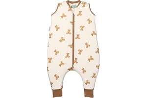 MOLIS & CO molis&co - Pijama Manta con Pies 1.0 TOG - 80 cm (2 años) - Ideal para Primavera y Otoño - 100% Algodón (Oeko-Tex 100) - Teddy