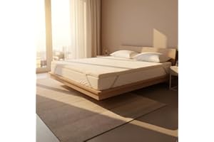 Caleffi - Topper Matrimoniale Memory Foam 160x190 - Topper in Memory 6 cm – Elastici agli Angoli e Tessuto Sfoderabile Antibatterico - Copri Materasso Fresco e Rinfrescante - Made in Italy