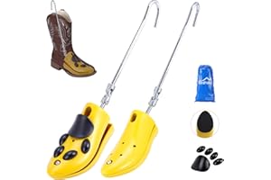 Exshoiu Hormas Zapatos Para Botas, Profesional Estirador de Zapatos, Ajustable Altura Hormas de Plástico, Portátil Horma Zapatos para Hombre y Mujer