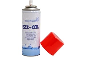 3S SuperSamaStore Ezi-Oil Huile pour Évasements et Coupe de Tuyaux en Cuivre, Lubrifiant Huileux Universel en Spray pour le Raccordement, Usage Professionnel Climatisation et Réfrigération – 200 ml