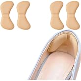 Stiletto,Kundura Ayakkabı Arkası Aşınma, Topuk Vurma &Ouml;nleyici, 3-4 mm Ayakkabıda ki Boşluğu Alma-K&uuml;&ccedil;&uuml;ltme Pedleri (2 &Ccedil;ift, 4 