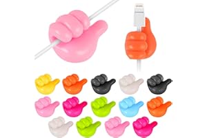 Bahan alamy Handgestenhaken, 16 Stück Kreativer Handgestenhaken Ohne Bohren Selbstklebende Handtuchhaken Schlüsselhaken Datenleitung Haken Für Zuhause Küche Datenkabeln