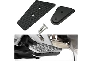 MYIADV For BMW R1250GS R1200GS LC 2013-2022 R1200 R1250 GS Motorcycle Rear Foot Brake Lever Pedal Enlarge Extension Pad Extender (Black)