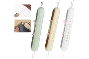 GEEHUA Lot de 3 enfile-fils rétractables 2 en 1 pour couture et travaux manuels, amateurs de couture