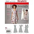 Simplicity 2247Women's & Plus Size Amazing Fit Dresses, Paper, White, BB (20W-28W)