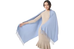 Haleey Womens Scarf Pashmina Shawls and Wraps for Evening Dress Wedding Bridesmaid Birthday Gift