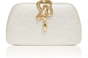 HuiYStar Pochettes à Paillettes pour Femmes,Sacs de Soirée avec Fermeture Serpent, pour Soirée, Bal, Mariage