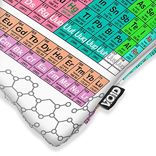 VOID Periodensystem der Elemente Kissenbezug Kissenhülle Outdoor Indoor Physik Chemie Sheldon, Kissen Größe:40 x 40 cm - 2