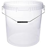 BenBow Bucket With Lid 30 L Schwarz 1x 30 Litres - Food-safe, Stable, Airtight, Leak-proof - View #6