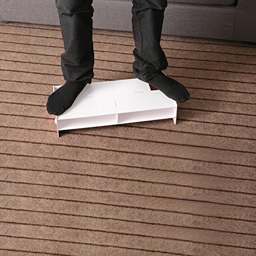 2017 Computer Monitor Stand Riser, hölzerner Schreibtisch Organisator Einheit Neuheit Feuchtigkeitsbeständiger Stand mit 2 Stufen Speicher A4 Papiertastatur Bücher Laptop Riser Regale - 5