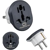 Amber LED Amerikan ve İngiliz Fişi D&ouml;n&uuml;şt&uuml;r&uuml;c&uuml; Adapt&ouml;r 16A 250V Seyahat Tipi Universal &Ccedil;evirici Priz Kompakt Tasarım (3 Adet)