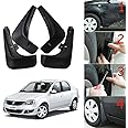 Trendwala (O.E.M Fitting Cup Type) Mud Flap/Splash Guard Compatible with Logan