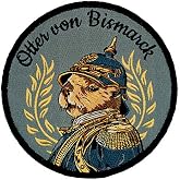 Caf  Viereck Otter von Bismarck Fun Morale Patch Badge Woven with - 8.5 cm