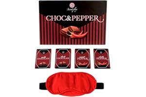 LOVERSPACK Juego Erótico Choc & Pepper Juego de Pruebas Sensuales y Picantes - Secret Play