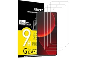 NEW'C 3 Stück für Xiaomi 13T, Xiaomi 13T Pro für Panzerglas, Frei von Kratzern, 9H Härte, HD Displayschutzfolie, 0.33mm Ultra-klar, Ultrabeständig