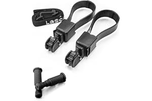 Lascal BuggyBoard Universal Connector Kit for Mini, Maxi & Maxi Plus, Pram Accessory Connects BuggyBoard to Pram and Pushchair, Black Fittings