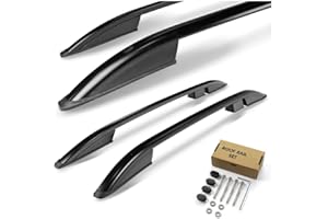 CHROMEMASTER | Barras Portaequipajes, Rieles de Techo Compatible con Amarok 2010-2020; Se Utilizan para el Montaje de Portaequipajes de Techo, Cajas de Techo o Portabicicletas; Aluminio