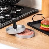 Porsima YK1579 Al&uuml;minyum Hamburger ve K&ouml;fte Kalıbı K&ouml;fte Presi Şekillendirici Burger Press Pratik K&ouml;fte Yapma Aparatı