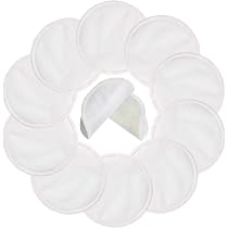 Lot De 6 Inserts Couches Lavables Littles & Bloomz - Viscose Bambou 5 Couches Avec Goussets Élastiques