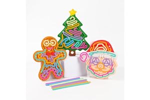 STIMUVARIETY Tableaux Sensoriels Fidget Noël 2025, Jouets Labyrinthe Anti-Stress avec Père Noël, Bonhomme en Pain d'Épices, Arbre de Noël, Jouet pour Enfants, ADHS, Autisme, Cadeaux de Noël, 3+