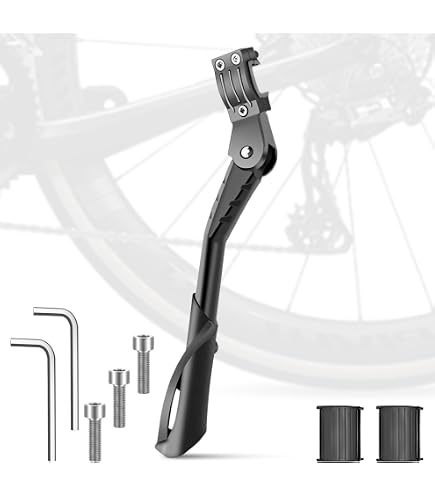 Vhbw Béquille Latérale Arrière Pour Vélo 14 Pouces Enfant – Stable, En Acier, Noire