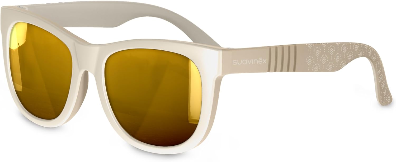 Suavinex, Gafas de Sol para Bebés de 0 a 12 Meses, Polarizadas, con Filtro UV 400, Cat. 3, 100% Protección Rayos UVA y UVB, con Funda Incluida, Muy Flexibles y Ligeras