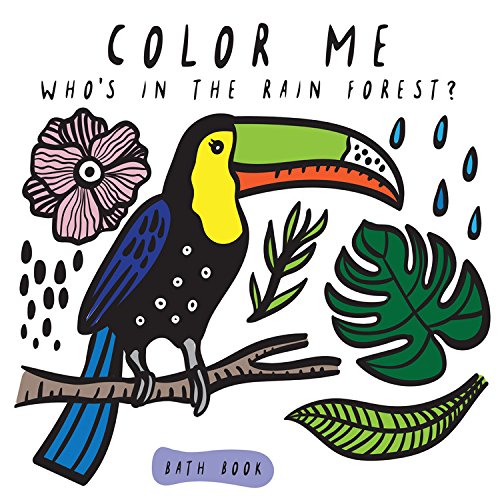 Color Me: Who's in the Rain Forest? (Wee Gallery Bath Books)