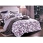 Weave Well's Pearl Collection Vibrant and Colorful Printed Glazed Cotton Double Bed Sheet with Two Matching Pillow…
