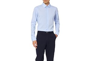 Seidensticker Herren Business-Hemd - Slim Fit - Bügelfrei - Kent-Kragen - Langarm - Patch - 100% Baumwolle