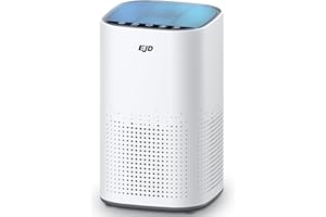 EJD Air Purifier for Home Large Bedroom up to 70m² with CADR 223m³/h,Quiet H13 HEPA Air Purifiers with 15dB Sleep Mode,3-in-1 Filter Removes 99.97% Tackles Pollen, Dust, Pet Dander, Odour, Smoke,VOCs