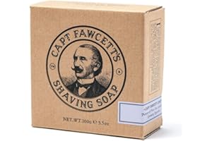 CAPTAIN FAWCETT Ricambio Sapone da Rasatura 110 g, Nero, Standard