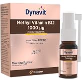 Dynavit Vitamin B12 1000mcg 10mL Dilaltı Sprey- Aile Boyu B12 Vitamini - Hafıza - Methylcobalamin