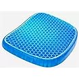 A. SHARIF Sitter Ultimate Support Cushion for Your Back and Spine Comfortable and Cool Cushion Flex-Grip Honeycomb Cushion, Silicone