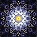Produktbild Jestang 5D Diamant Malen nach Zahlen Kit für Erwachsene, Full Diamond Piture Strass nach Zahlen, Kits Dunkelviolett Kaleidoskop 29,5 x 30 cm, 1 Packung