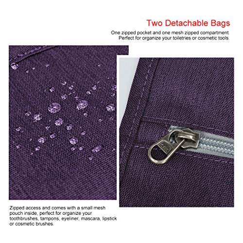 Mardingtop Kulturbeutel Reise Kulturtasche Kosmetiktasche Zum Aufhaengen Waschtasche - 8
