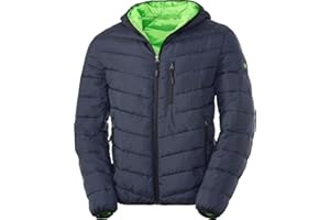 Chiemsee Herren Steppjacke, Winddichte Jacke für Männer mit praktischen Taschen, warme Winterjacke mit wattierter Kapuze, perfekt für Freizeit & Outdoor, Gr. M - 3XL