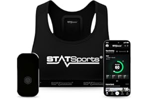 STATSports Academy Football GPS Tracker Vest – Advanced All-in-One Football Tracker with Drills, Coaching & Nutrition – Tracks 24 Key Metrics – Sports GPS Vest Used by Pro Players & Teams, Adult S