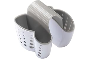 jinminamz Organizer per lavello per cucina Caddy Organizer Portautensili da cucina Porta spugna Portaoggetti da cucina (1 PC)