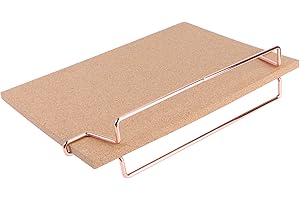 jojofuny Corkboards for Wall Classroom Message Boards Presentation Boards Poster Board Notice Board Framed Photos Board Large Bulletin Board Wood Board Cork Board Wooden Office Ceramic Tile