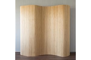 Paravent Bambou Souple Coloris Brun 200 x 250 cm -PEGANE-