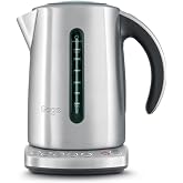 Sage Smart Kettle - Quiet and Cordless Electric Kettle - Fast Boiling | 2400W iQ Smart Element, Convection Technology, 10 Hou