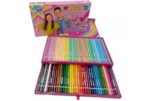 Pool Over CASSETTIERA 2 RIPIANI ME CONTRO TE COMPOSTA DA 72 PASTELLI