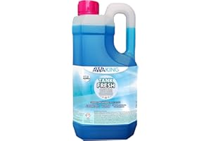 PLANTAWA Líquido Autocaravana Tank Fresh 2L AWAKING, Liquido Aditivo Aguas Grises, Desagües, Duchas,Caravanas, Autocaravanas, Campers, El embalaje puede variar