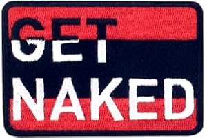 EMBTAO Nudo con Fissaggio Chiusura a uncino e asola Ricamata Toppa