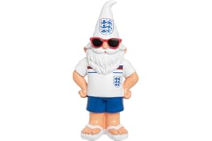 FOCO Offically Licenced England Retro Classic 1982 Football Shirt Garden Gnome
